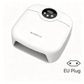 SWANS UV LED Nail Lamp 26.5W – Auto Sensor & LCD Timer UV LED Nail Lamp SWANS WHITE 100V-240V EU Plug Type C