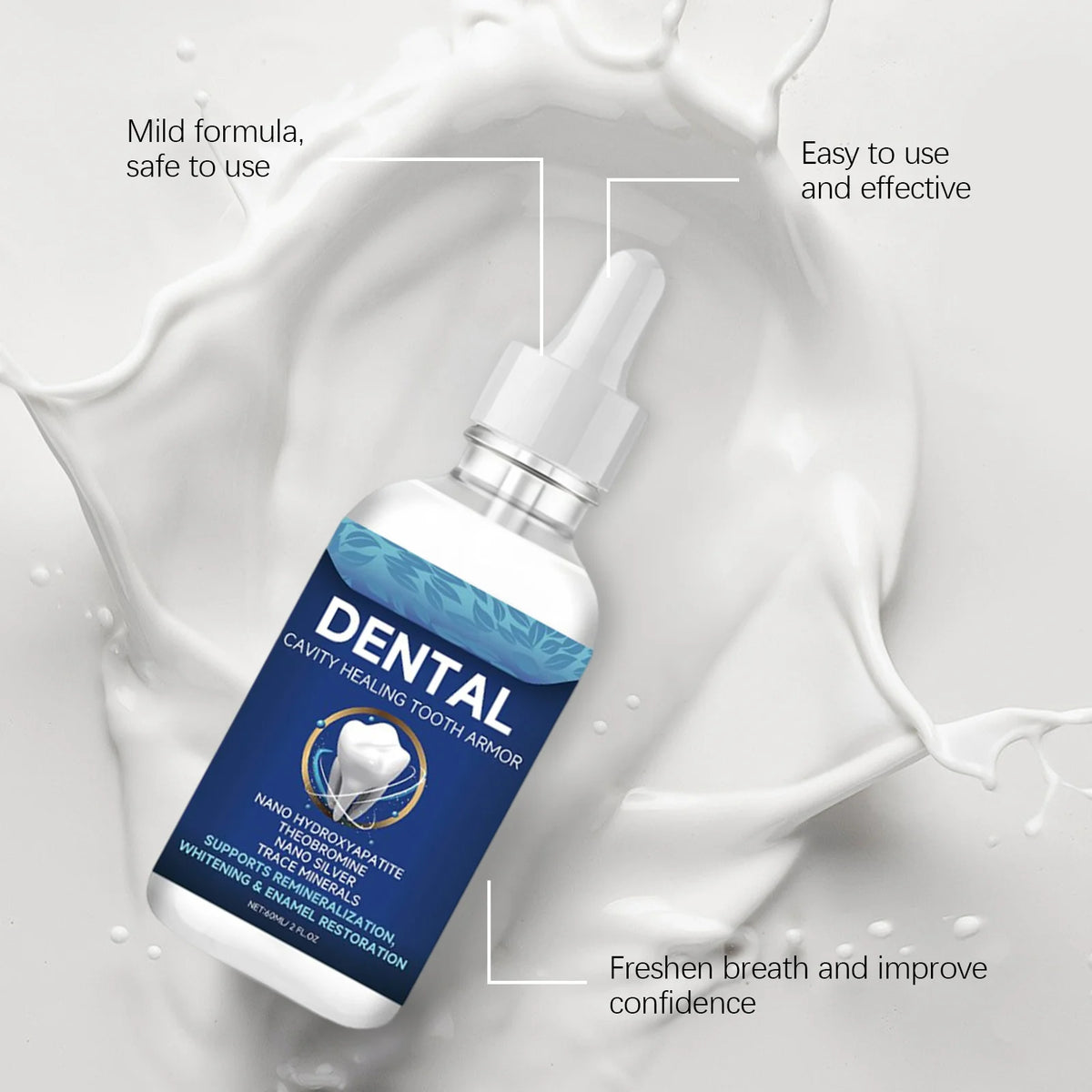 SWANS Tooth Whitening Serum – Gum Care & Dental Hygiene Teeth Whitening Serum SWANS