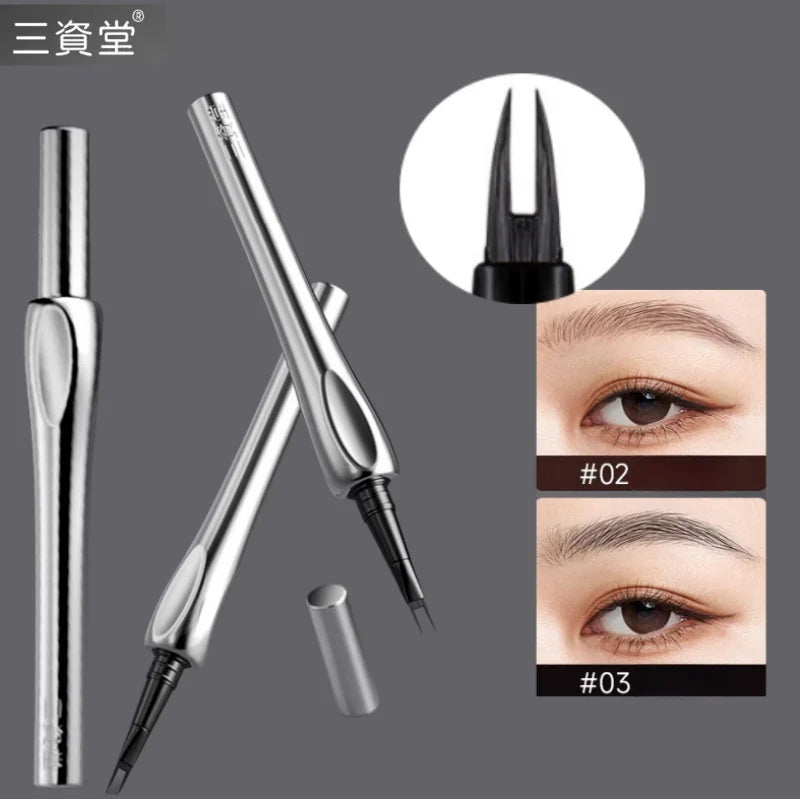 SANZITANG Liquid Eyebrow Pencil – Waterproof Brow Definer Liquid Eyebrow Pencil SWANS