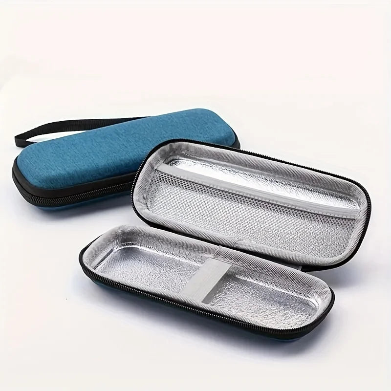 SWANS Vintage Razor Travel Case – EVA Hard Shell Shaving Bag Razor Travel Case SWANS