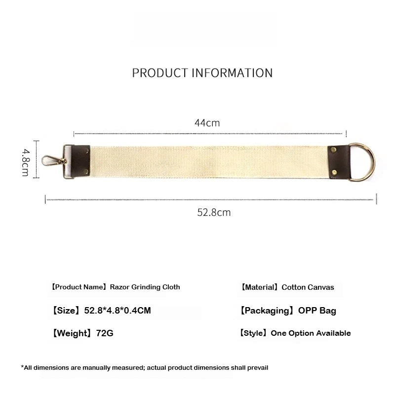 SWANS Leather Shaving Strop – Portable Blade Sharpening Belt Blade Sharpening Strop SWANS cloth