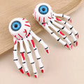 Skull Skeleton Hand Bone Hair Claw Clips – Gothic Style Gothic Hair Clip SWANS 2PCS 02