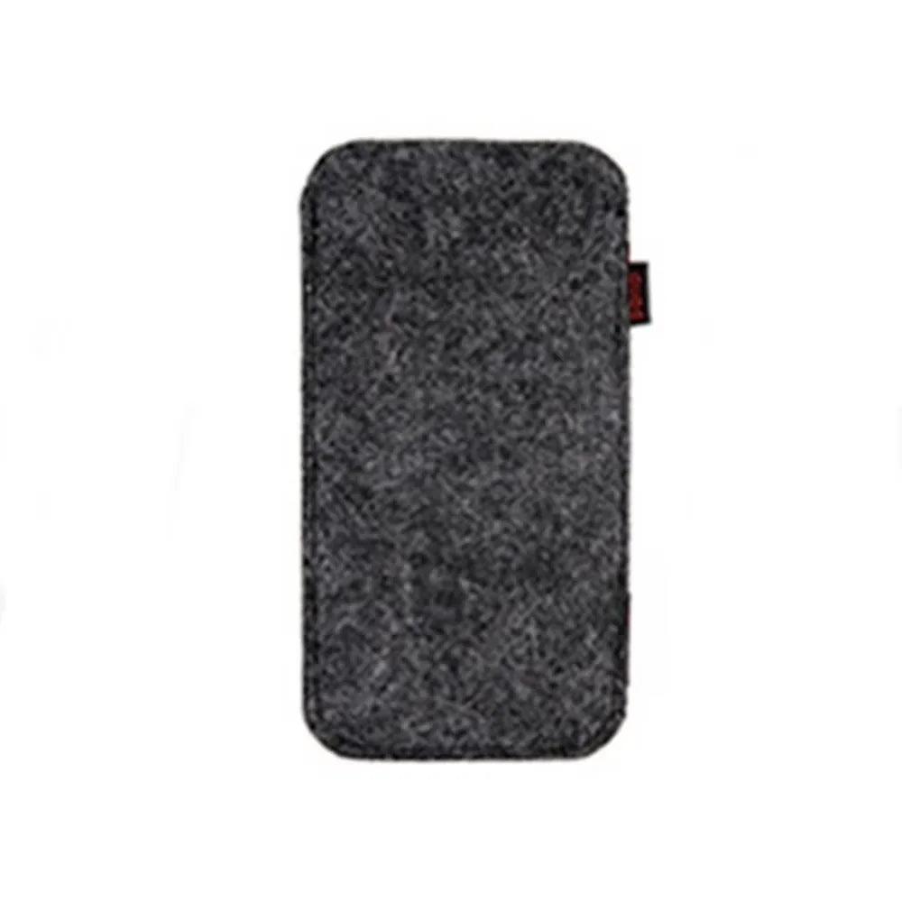 Soft Felt Eyeglasses Bag – Portable Unisex Glasses Pouch Eyeglasses Pouch SWANS Dark Gray