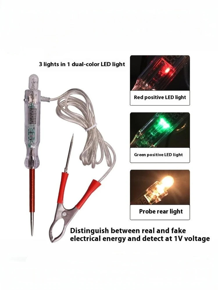 6V-36V Voltage Tester Pen – Dual-Color LED Auto Circuit Tester Voltage Tester Pen SWANS