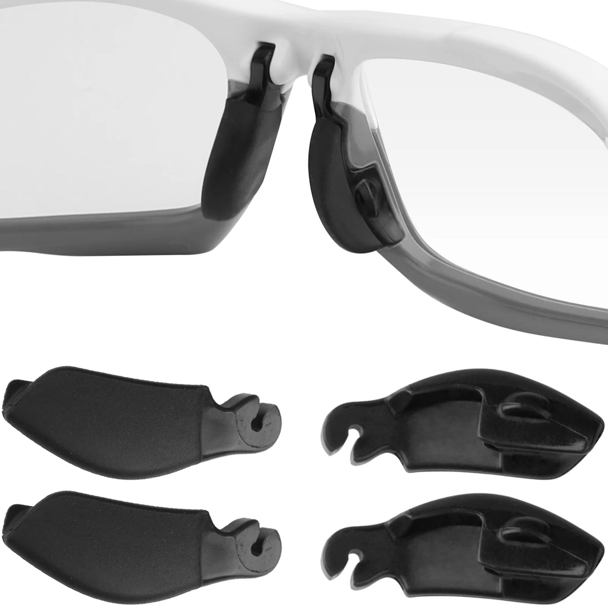 Silicone Nose Pads for Oakley Split Jacket OO9099 – E.O.S Eyewear Accessories SWANS 2 Pairs-Small