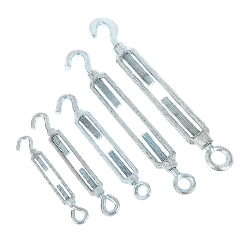 Stainless Steel Turnbuckle Wire Rope Tensioner M6–M14 OC OO CC Wire Rope Turnbuckle SWANS