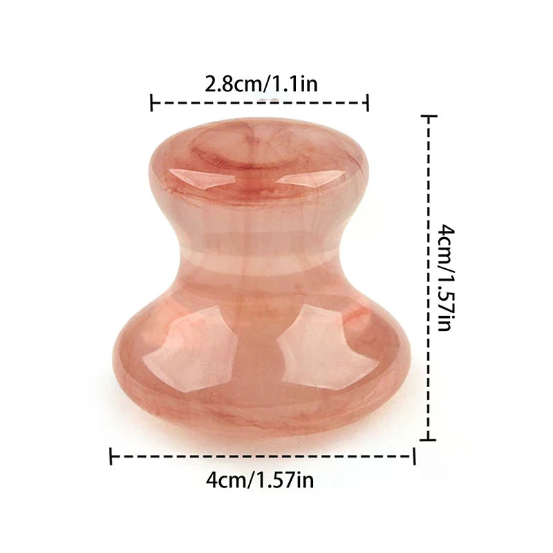 Natural Resin Mushroom Massager – Facial Roller & Body Tool Facial Massage Tool SWANS