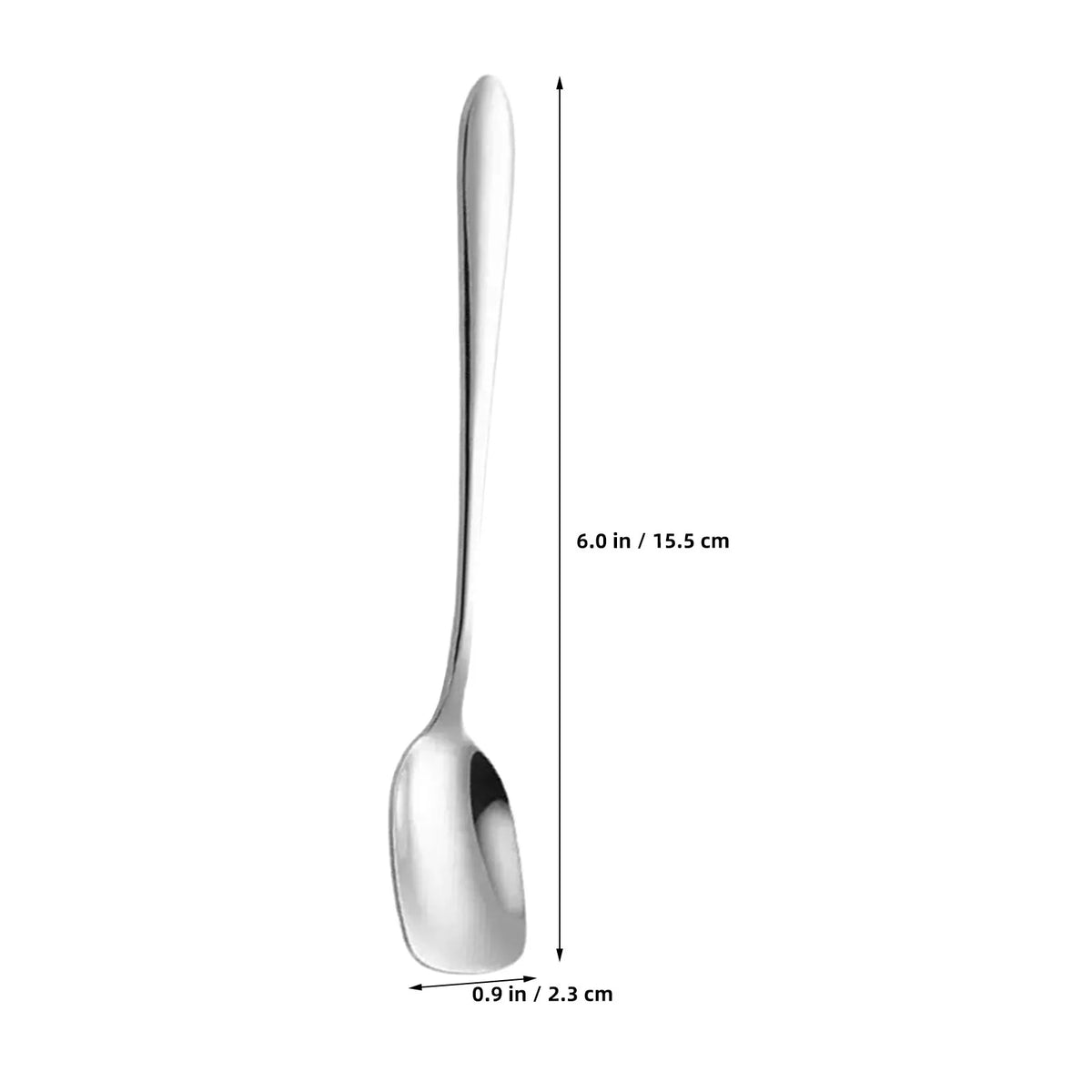 4-Piece 304 Stainless Steel Long Handle Spoon Set | Mirror Polish Stirring Spoon Set SWANS