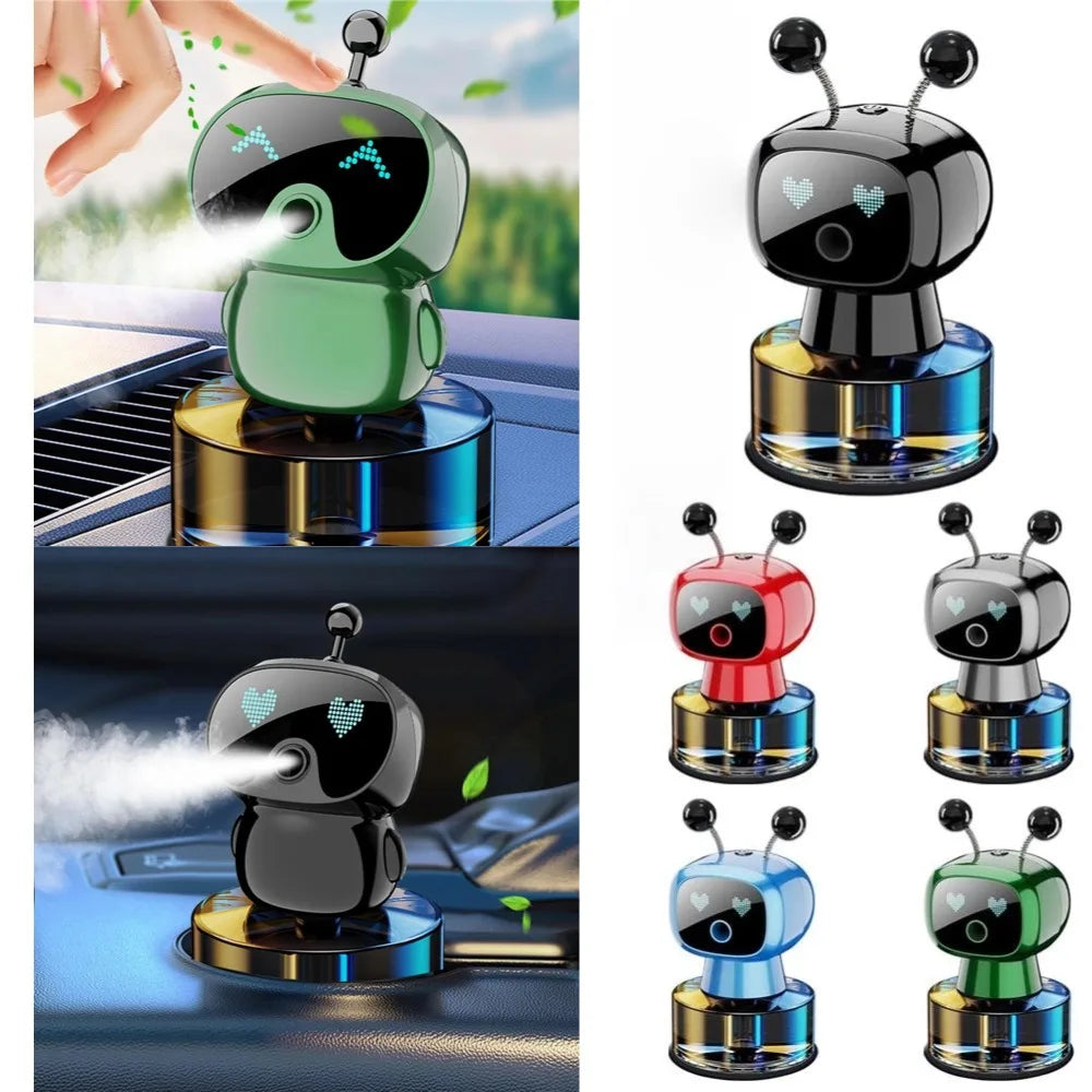 Smart Car Aromatherapy Diffuser – Robot Design Auto Air Freshener Car Aromatherapy Diffuser SWANS