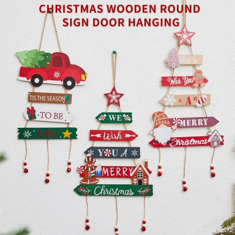 Wooden Christmas Tree Hanging Pendant – Laser Cut Ornament Christmas Ornament SWANS