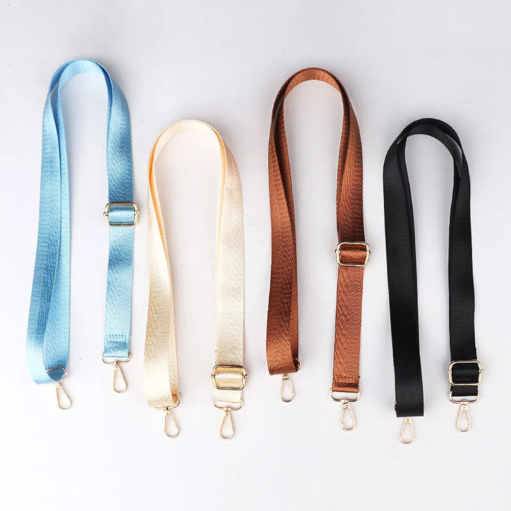 1.3M Adjustable Nylon Shoulder Bag Strap with Lobster Clasp Replacement Bag Strap SWANS