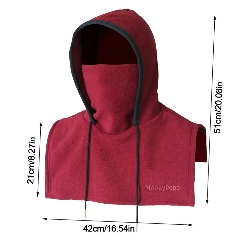 Fleece Beanie Hat & Scarf Set – Windproof Winter Cap Beanie Hat Scarf Set SWANS