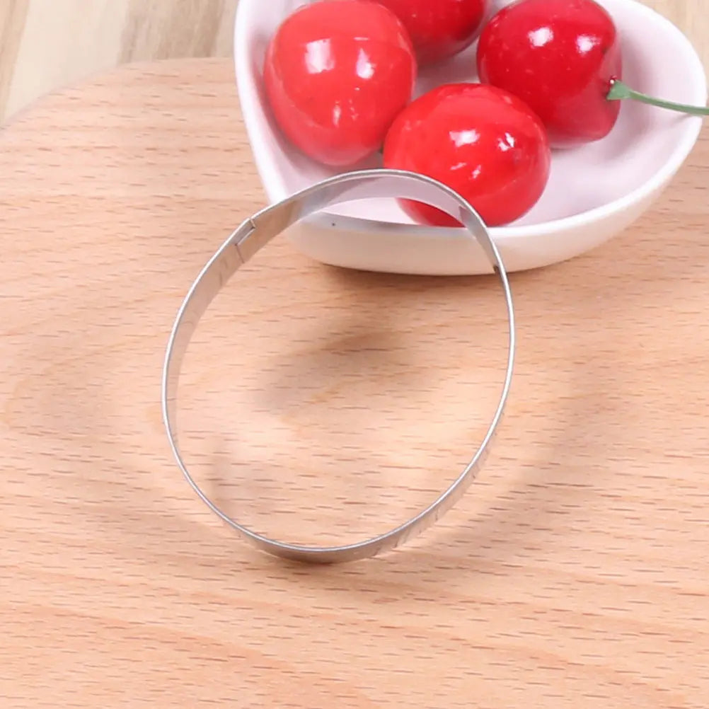 5-Pack Easter Egg Stainless Steel Cookie Cutters – DIY Baking Cookie Cutter Set SWANS