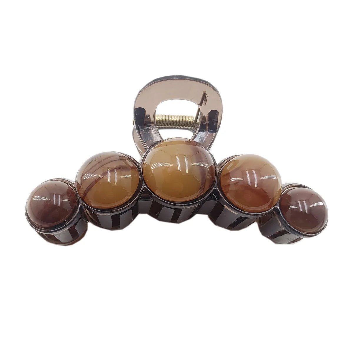 Large Acrylic Bead Hair Claw Clips for Women – Shark Clamp Hair Claw Clip SWANS