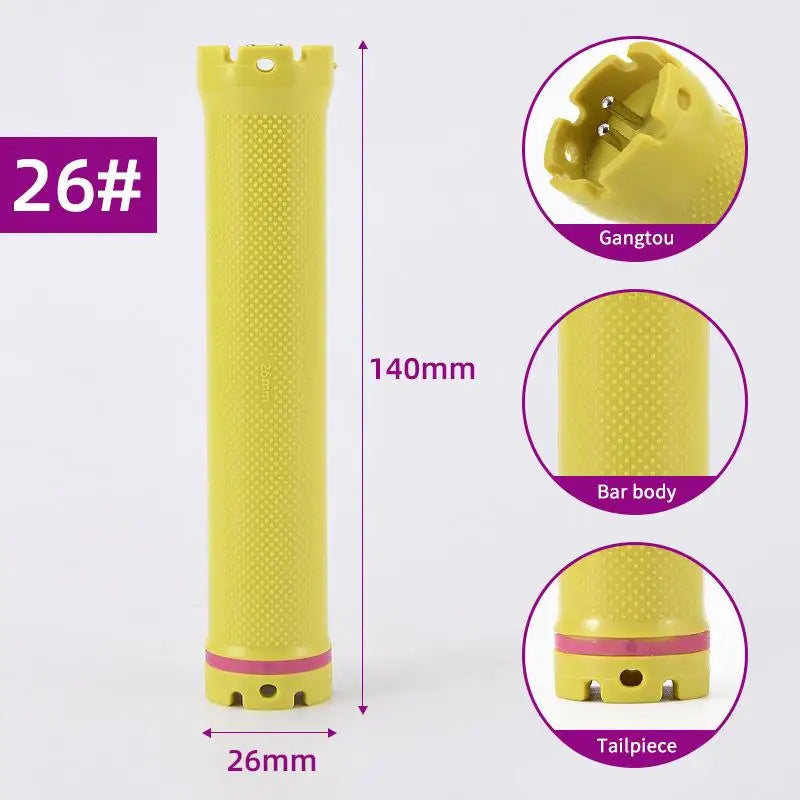 YOVIP 140mm 24V Digital Hot Perm Rod – French Wavy Curler Bar Hair Perm Rod SWANS 26 size