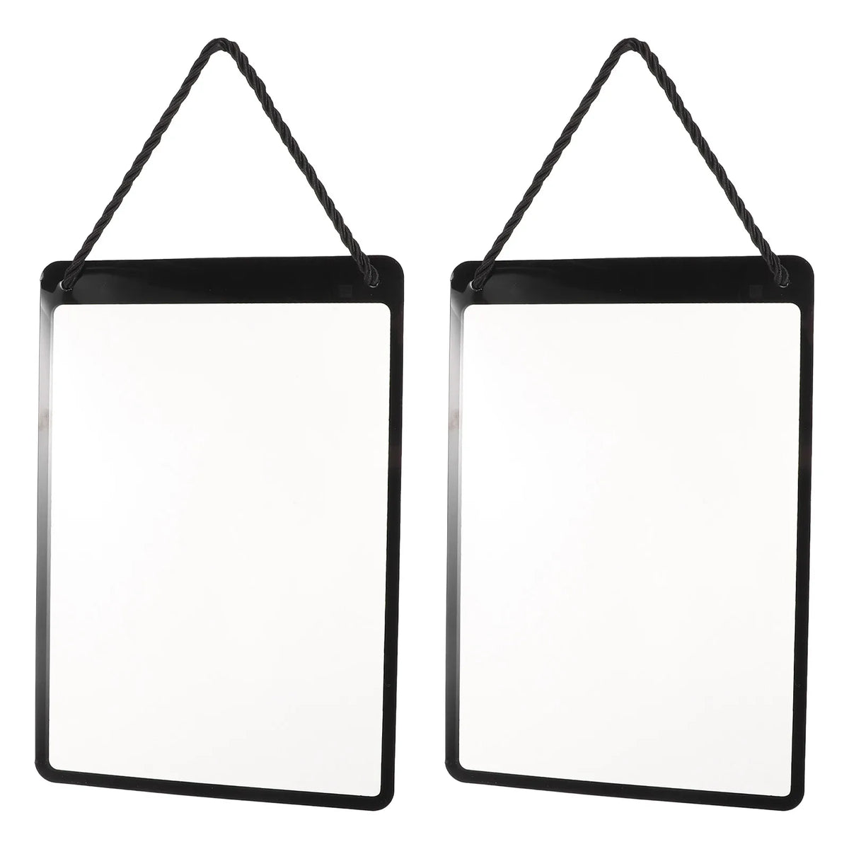 A5 Hanging Price Sign Holders Black – 2-Pack Retail Display Tags Price Sign Holder SWANS