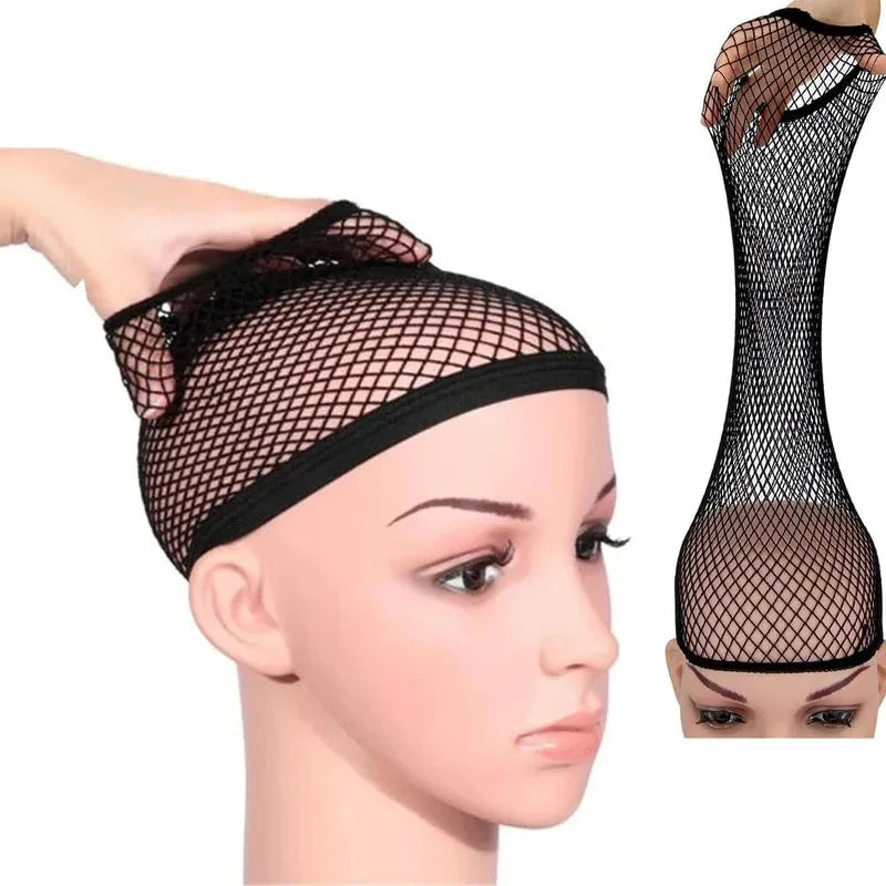 Elastic Nylon Wig Cap – Stretchable Mesh Hairnet for Women Wig Cap Hairnet SWANS