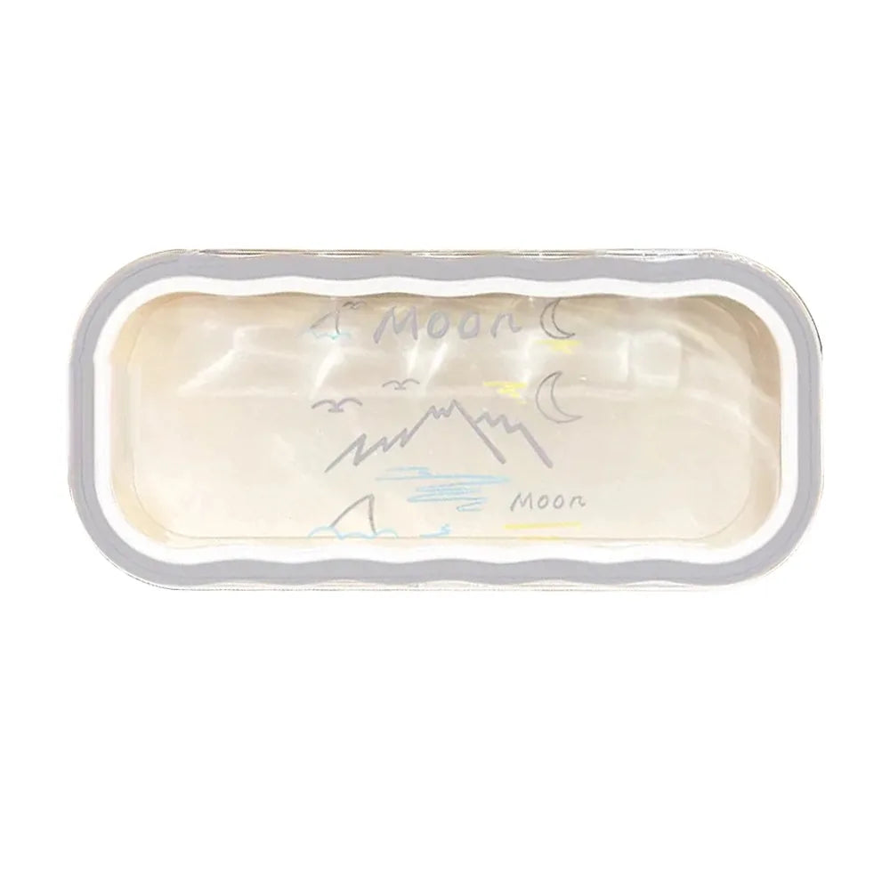 Transparent Plastic Glasses Case – Portable Sunglasses Storage Box Eyeglasses Case SWANS 3