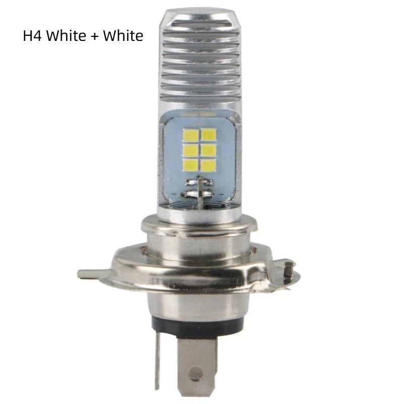 H4 BA20D P15D LED Motorcycle Headlight – Dual Color Plug & Play Motorcycle LED Headlight SWANS 3