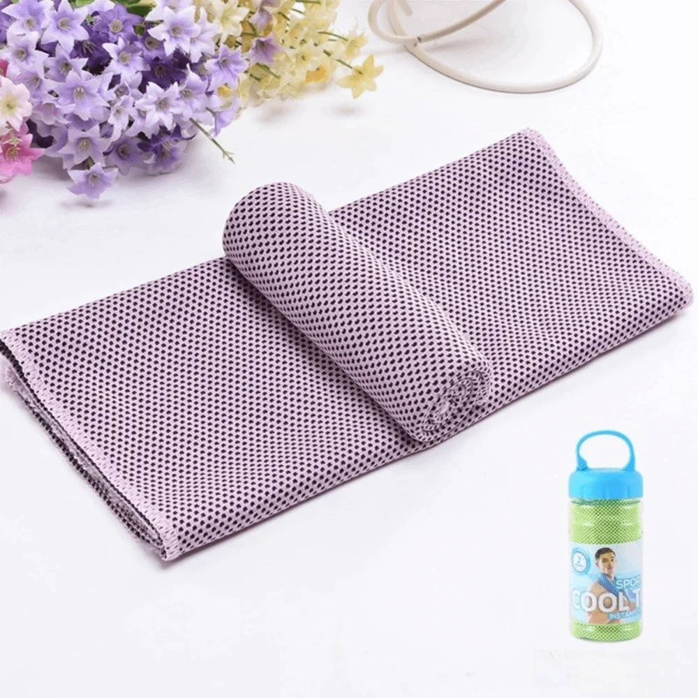 SWANS Cooling Towel – Quick-Dry Breathable Beach & Sport Cooling Sport Towel SWANS Pink