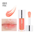 Lakerain Crystal Lip Oil – Hydrating Plumping Gloss 6ml Lip Oil Gloss SWANS Pink