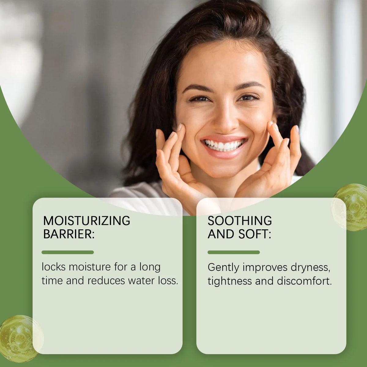 WIYUN Aloe Vera Face Cream – Moisturizing & Soothing 30g Facial Moisturizer Cream SWANS
