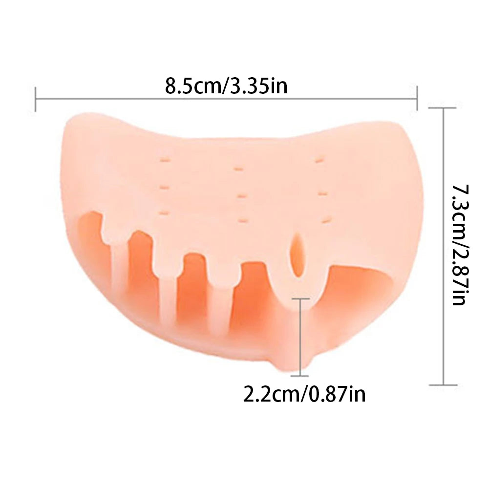 SWANS Silicone Toe Separators & Forefoot Sleeves – 1 Pair Silicone Toe Separators SWANS