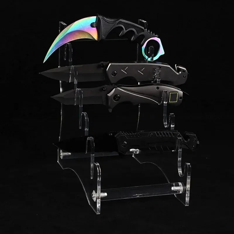 Acrylic Vinyl Record Storage Rack – Desktop Display Stand Vinyl Record Rack SWANS