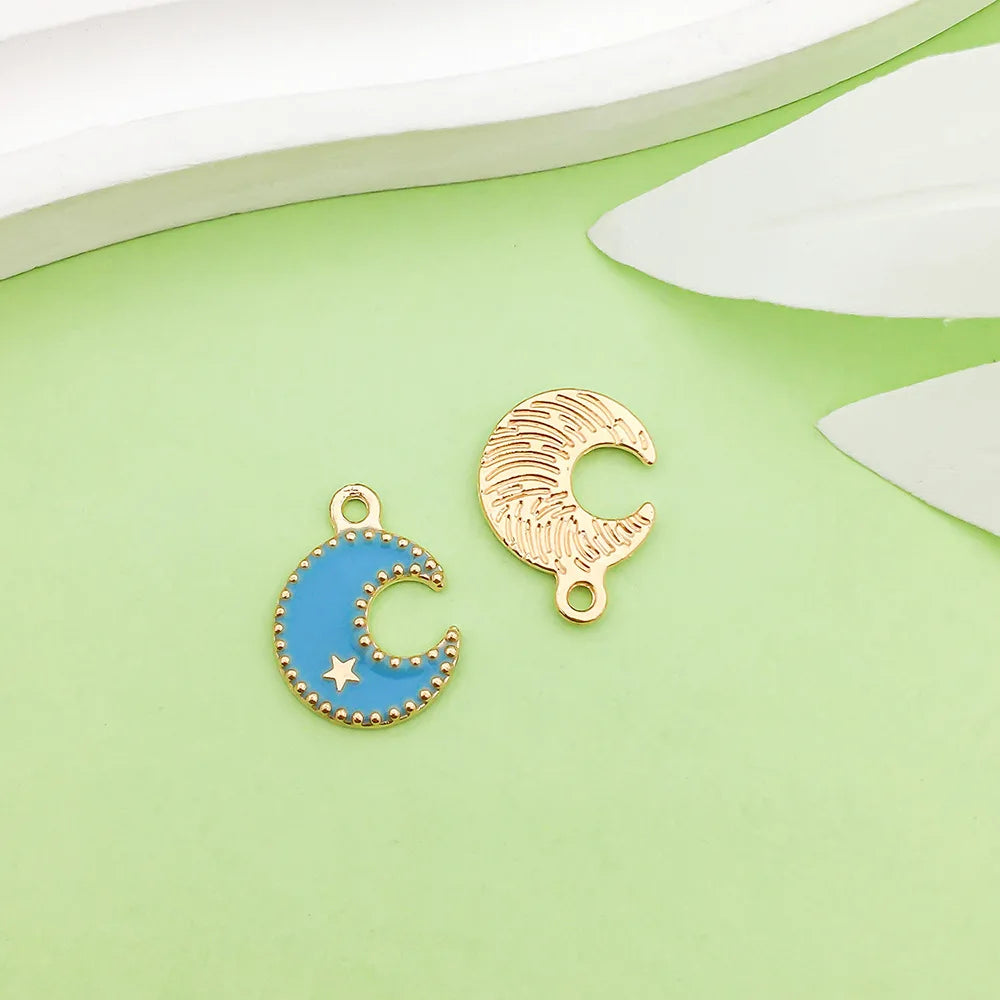Cherry Blossom Alloy Charm Pendant for DIY Jewelry Making