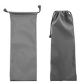 Waterproof Velvet Drawstring Storage Bag 27×10cm Multi-Use Drawstring Storage Bag SWANS Grey