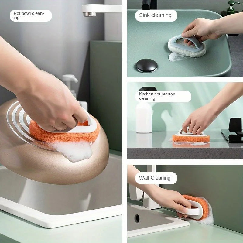 SWANS Multi-Surface Scrub Brush – Tile, Bathtub & Dish Multi-Surface Scrub Brush SWANS