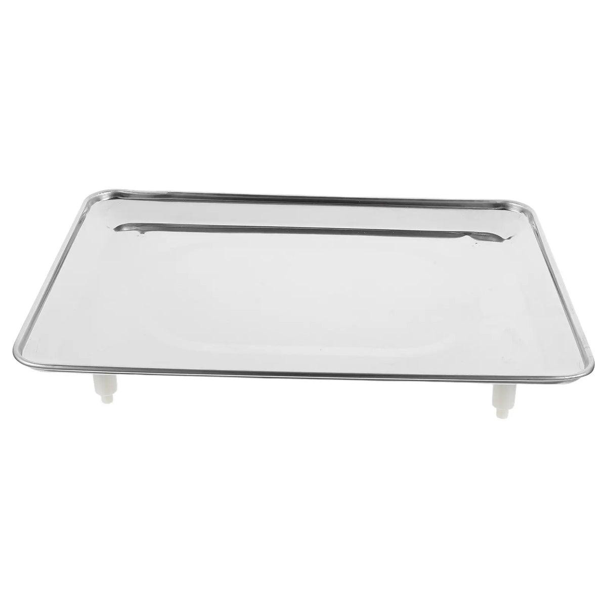 Stainless Steel Scale Tray 13x9.45" Non-Slip Weighing Pan Scale Weighing Tray SWANS Default Title