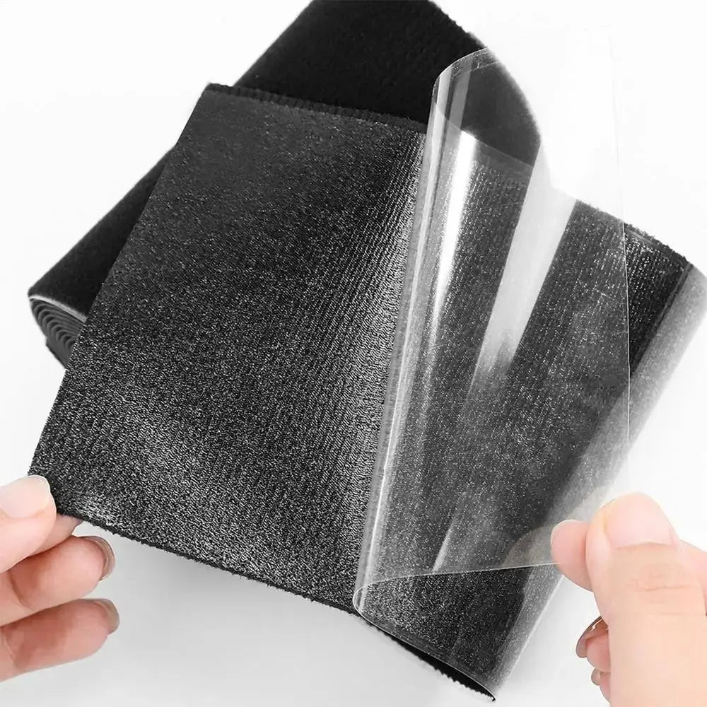 Heavy Duty Self-Adhesive Fabric Repair Tape – No Sew Black Fabric Repair Tape SWANS