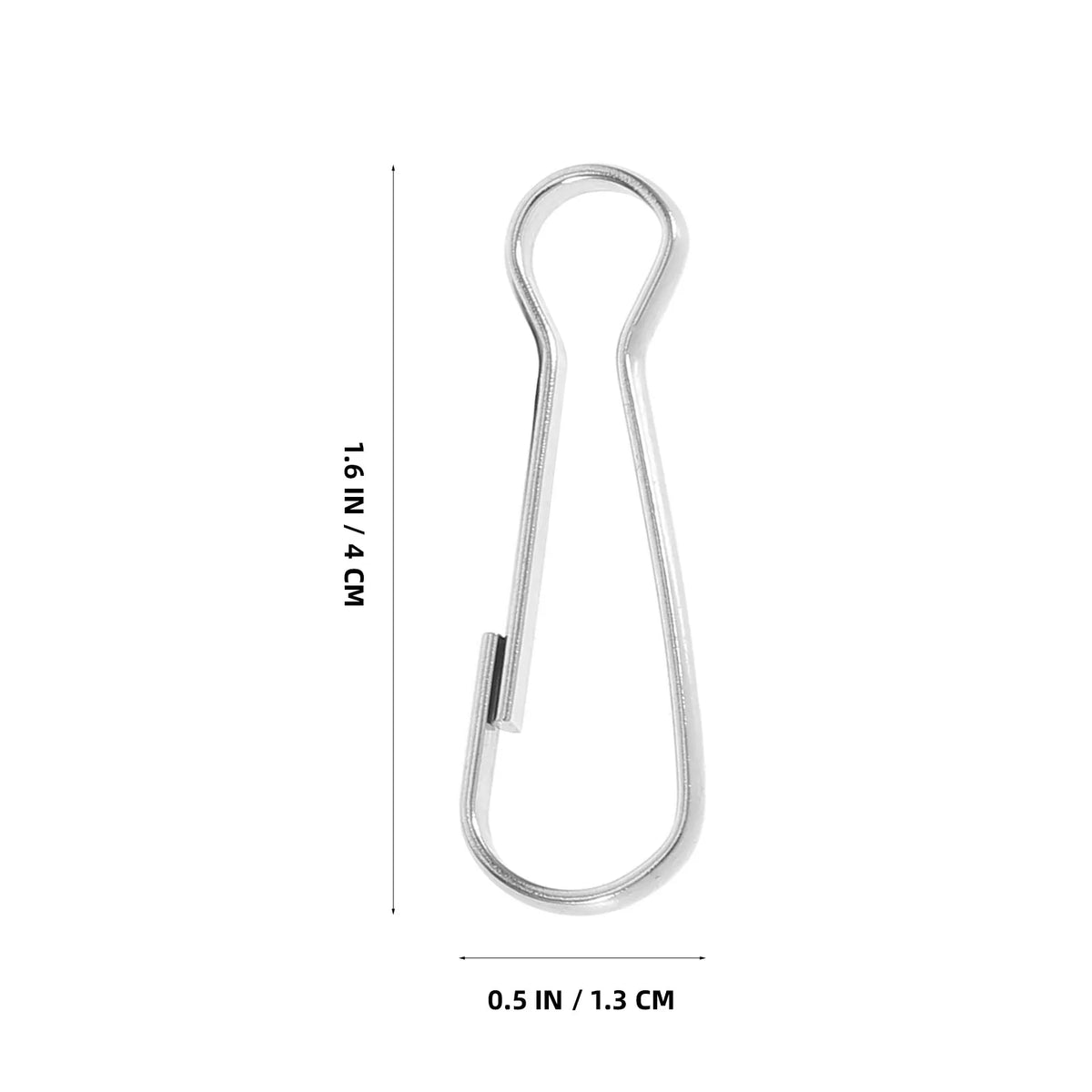 30-Pack Stainless Steel Flagpole Snap Hooks & Flag Clips Flagpole Snap Hooks SWANS