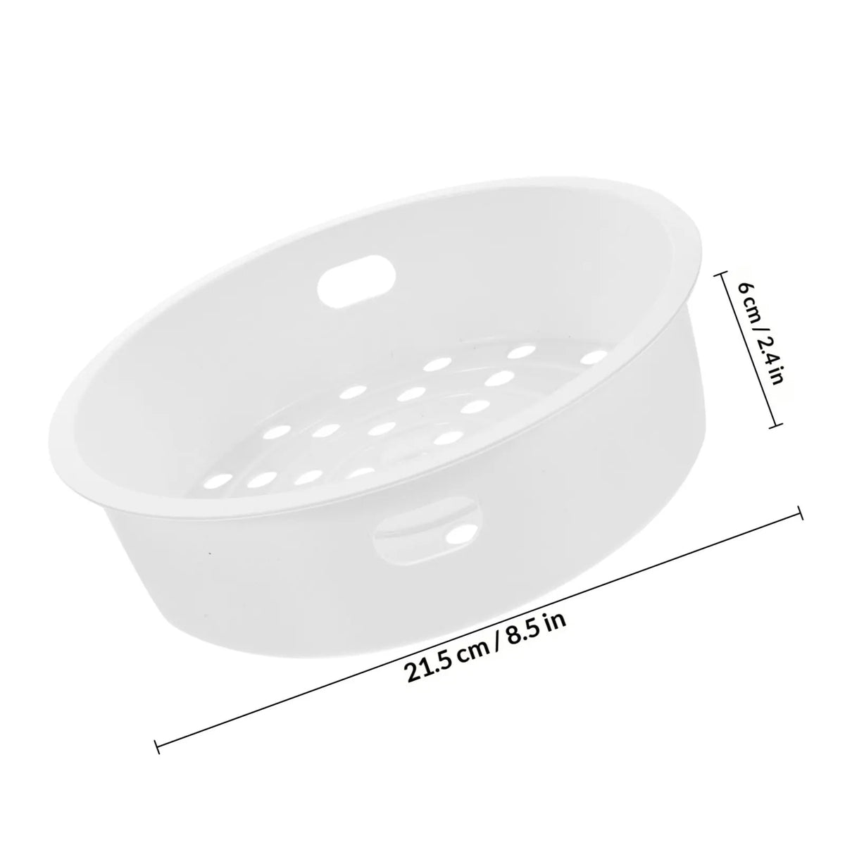 5L Stackable Steamer Basket – Dumplings, Dim Sum & Veggies Food Steamer Basket SWANS