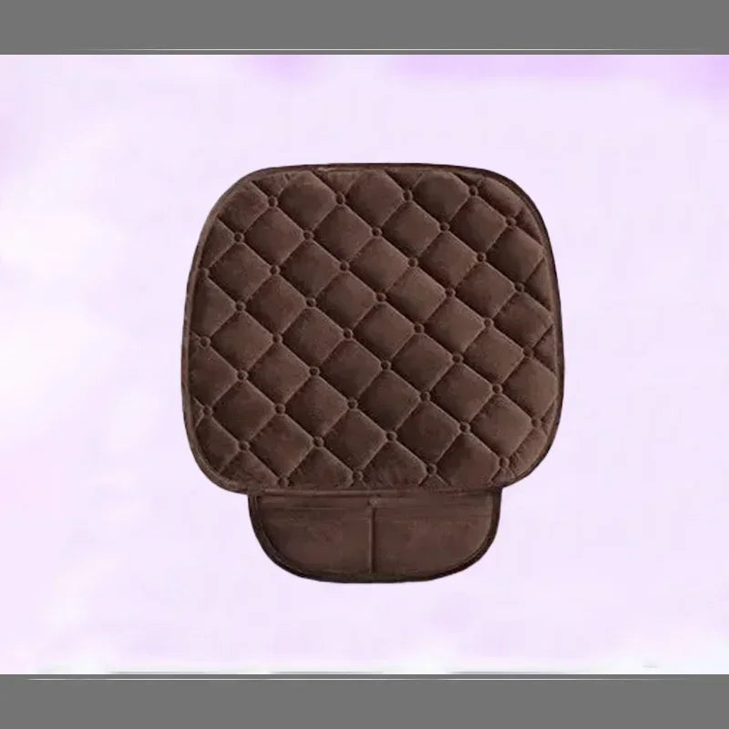 Universal Anti-Slip Winter SUV Car Seat Cover Cushion Car Seat Cover SWANS Brown