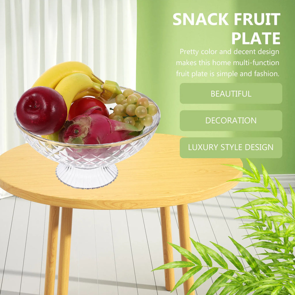 Detachable High-Heel Fruit Plate – Draining Serving Tray Fruit Serving Tray SWANS
