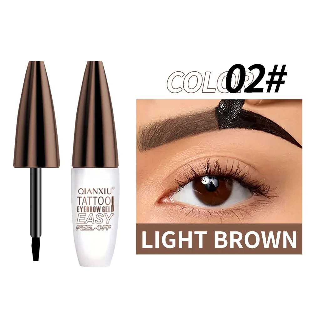 Waterproof Semi-Permanent Eyebrow Tattoo Gel – 3-Day Wear Eyebrow Tattoo Gel SWANS Q323-02 10g