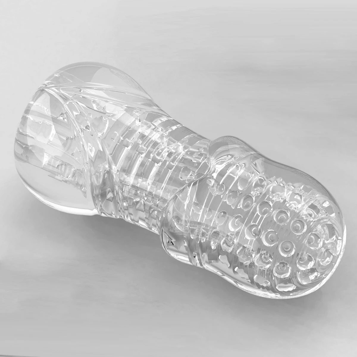 Men's Transparent Pocket Stroker – Vacuum Suction Cup Toy Male Pleasure Toy SWANS
