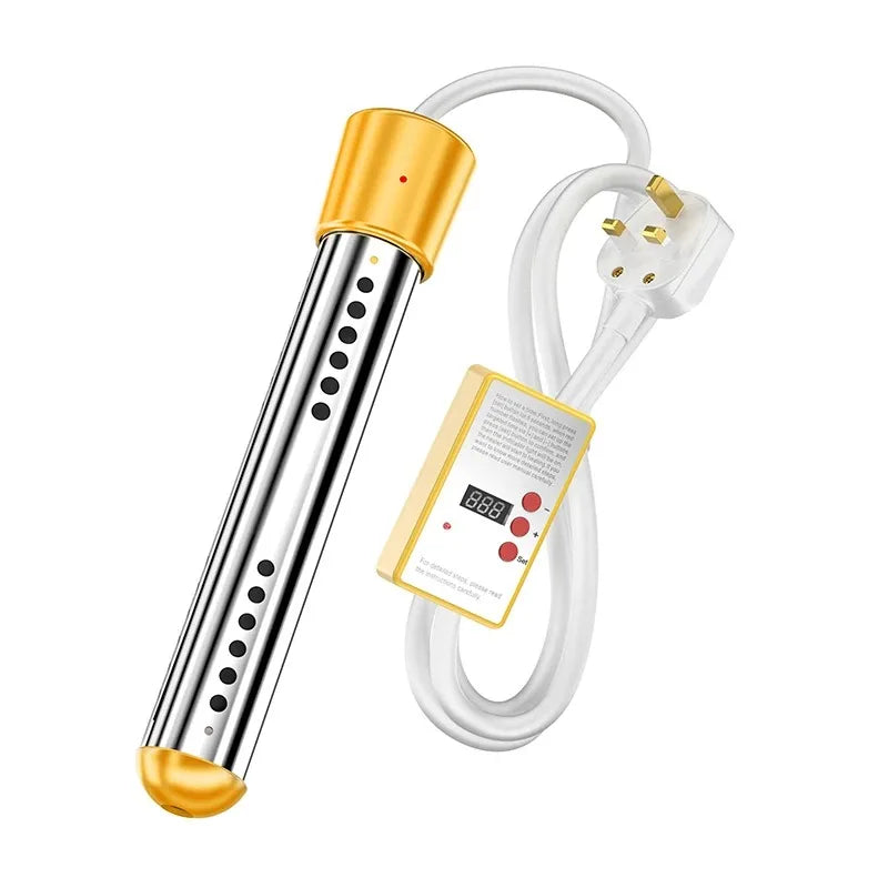 YTYIN Portable Immersion Water Heater 110V/220V 2000W–3000W Immersion Water Heater SWANS Yellow US