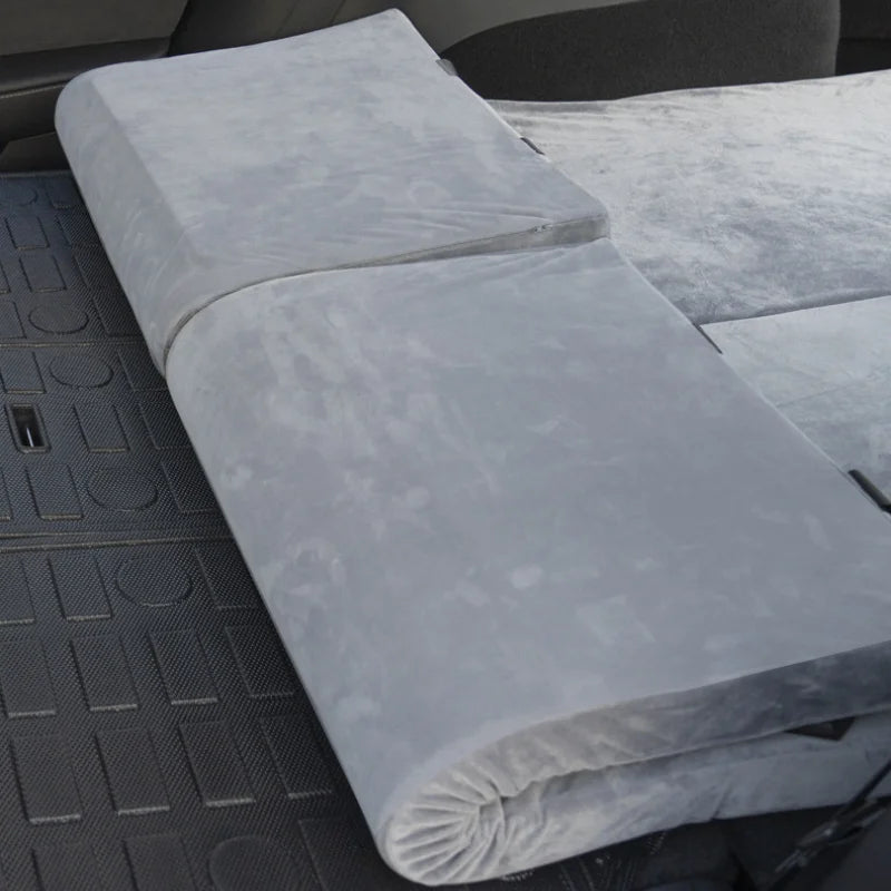 Tesla Model Y Car Camping Mattress – Foam & Hardwood Sleep Pad Car Camping Mattress SWANS