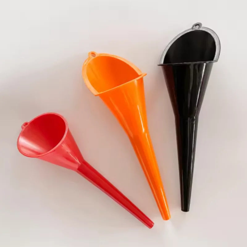 Long Stem Anti-Splash Fuel Oil Funnel for Car & Motorcycle Automotive Fuel Funnel SWANS