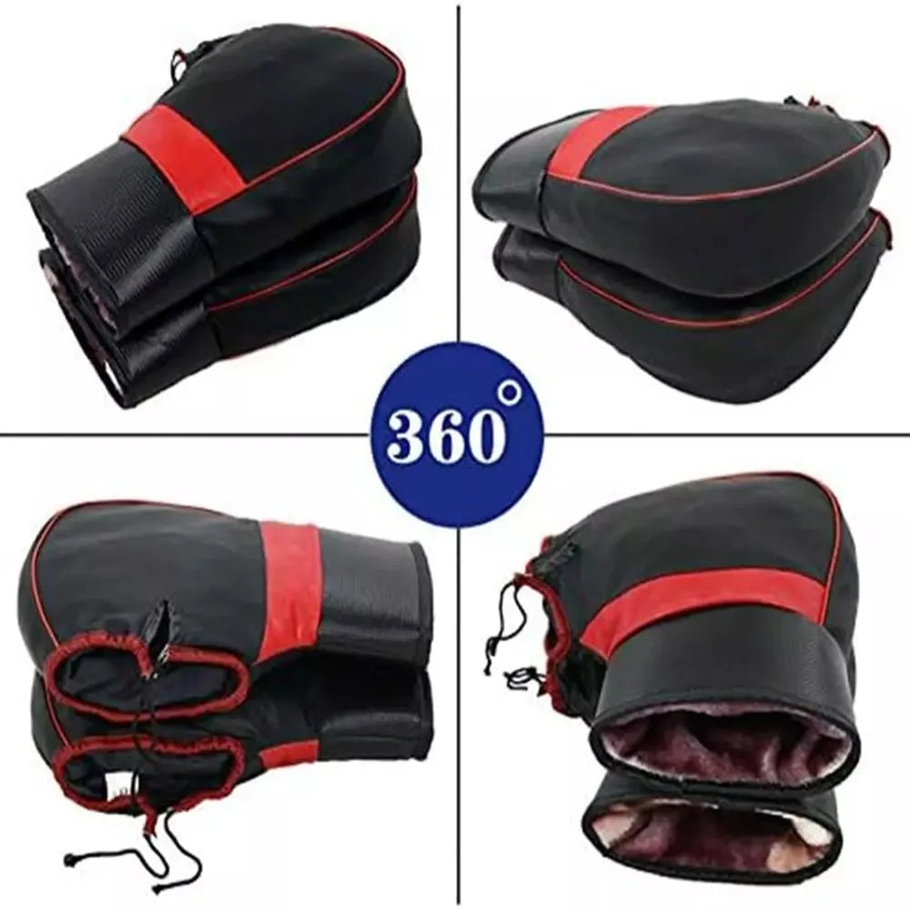 Motorcycle Windproof Handle Muffs – Waterproof & Reflective Motorcycle Handle Muffs SWANS