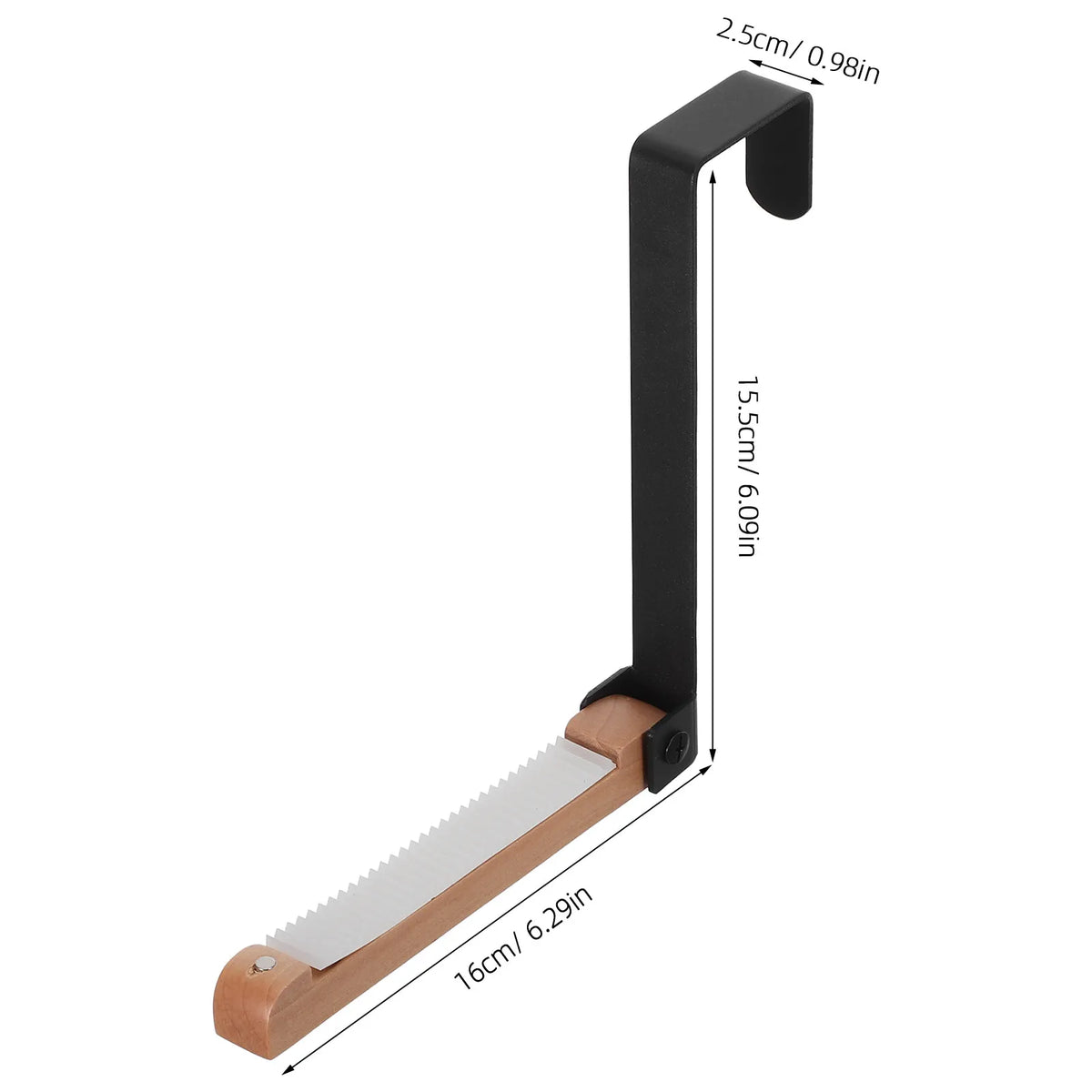 SWANS No-Drill Folding Door Hook – Heavy Duty Over Door Hanger Door Hook Organizer SWANS
