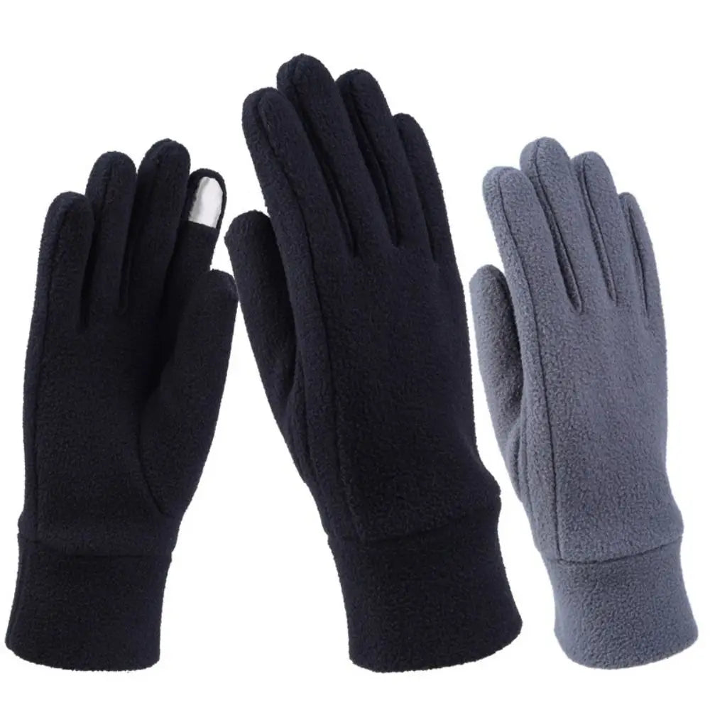 SWANS Polar Fleece Winter Gloves – Windproof Full Finger Unisex Winter Fleece Gloves SWANS