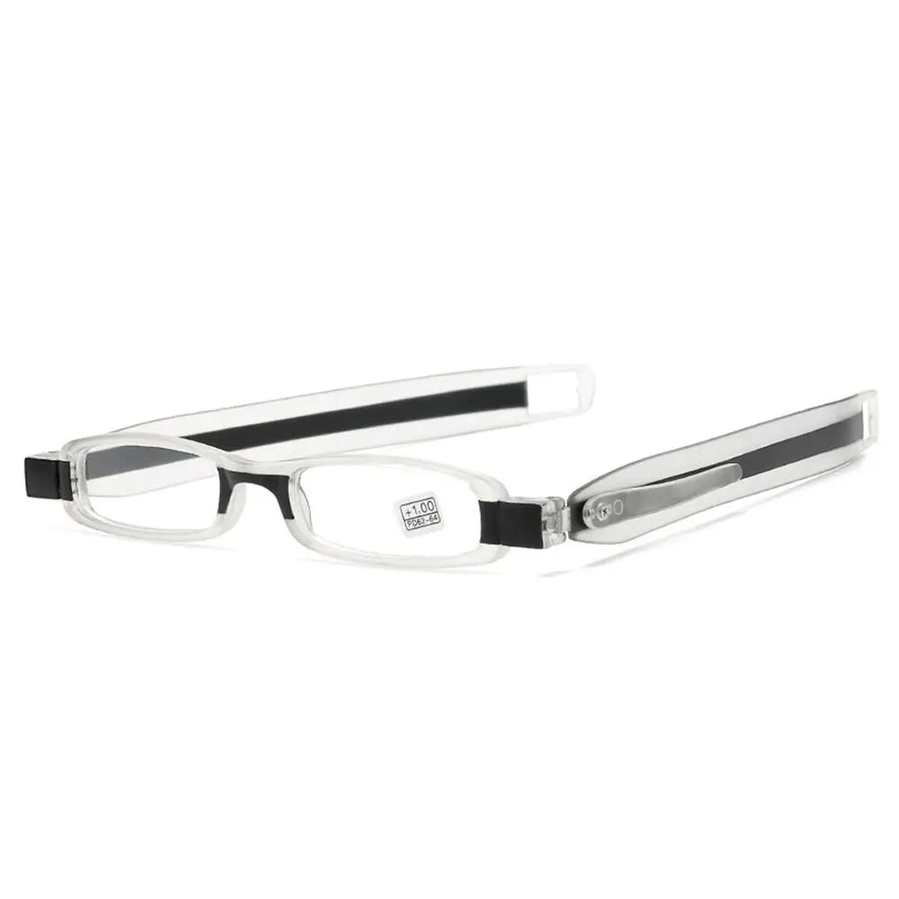 Vintage Flexible Reading Glasses – Ultra Light Unisex Readers Reading Glasses SWANS black Strength 250
