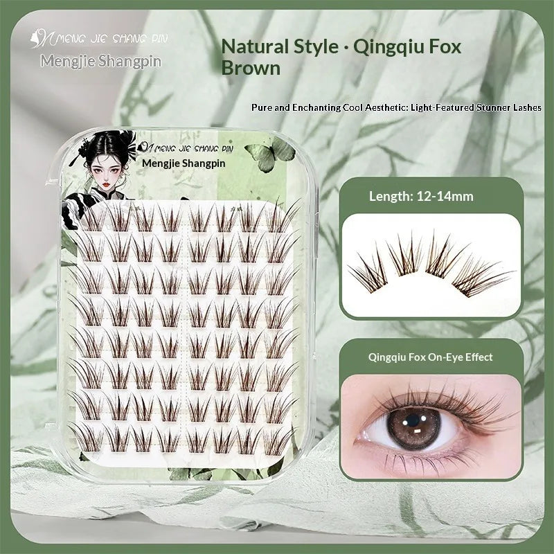 Self-Adhesive False Eyelashes – Fox Eye, Cat Eye & Wispy