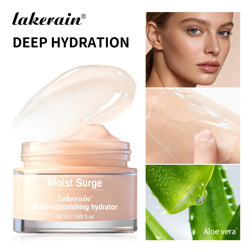 Lakerain Oil-Free Hydration Face Cream – Deep Moisture 50ml Face Moisturizer Cream SWANS