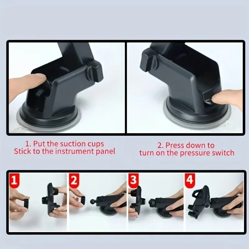 Universal Car Phone Mount – Dashboard & Windshield Holder Car Phone Mount SWANS