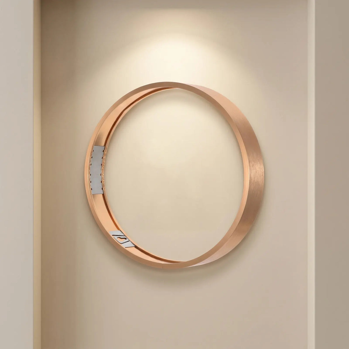 Round Aluminum Alloy Wall Picture Frame – Brushed Metal Finish Round Picture Frame SWANS Default Title
